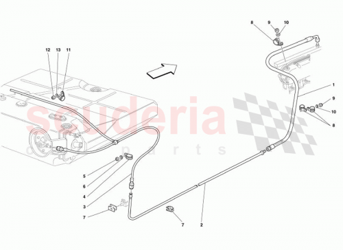 Part Diagram for Ferrari 185718