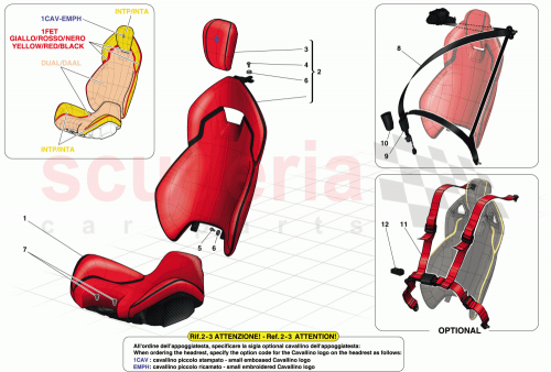 Part Diagram for Ferrari 85982000