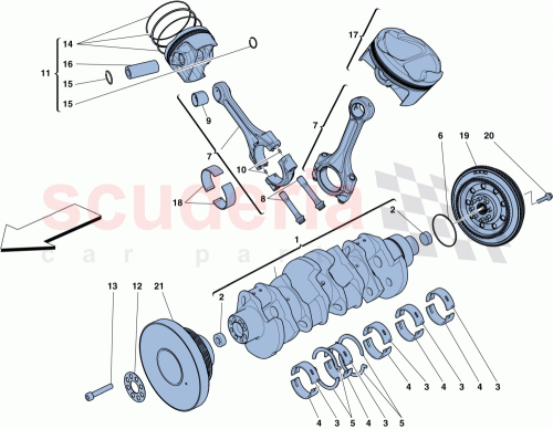 Part Diagram for Ferrari 271609