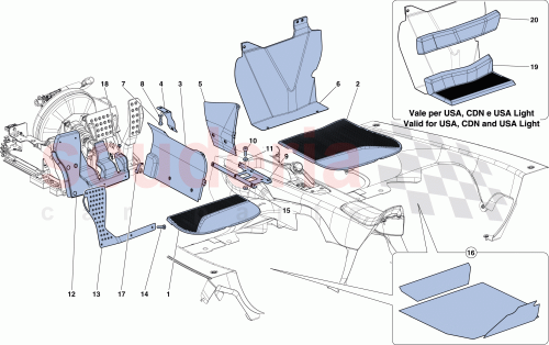 Part Diagram for Ferrari 85902600