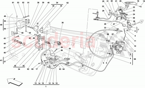 Part Diagram for Ferrari 81230100
