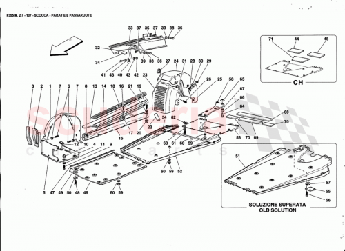 Part Diagram for Ferrari 65142700