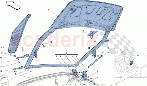 Part Diagram for Ferrari 81913100