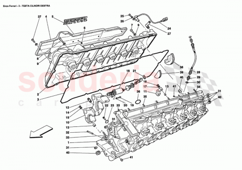 Part Diagram for Ferrari 195369