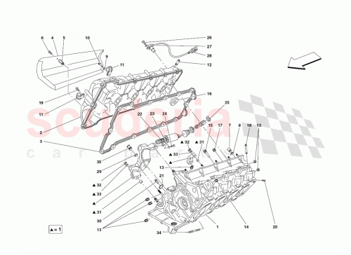 Part Diagram for Ferrari 241406