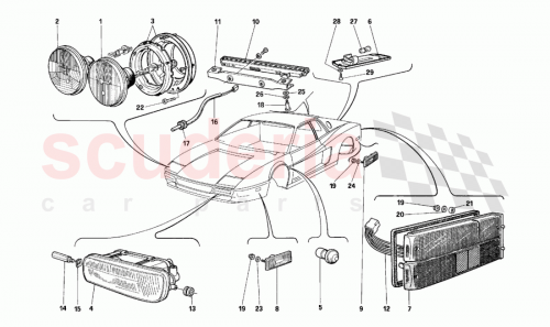 Part Diagram for Ferrari 149033