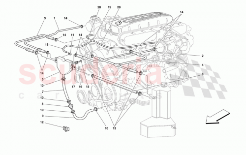 Part Diagram for Ferrari 167937