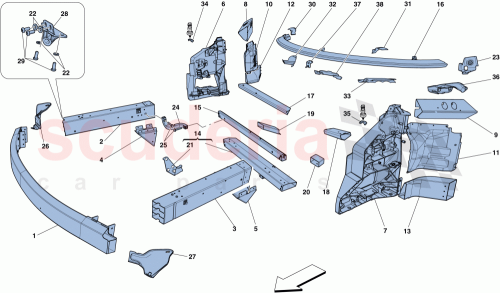 Part Diagram for Ferrari 294051