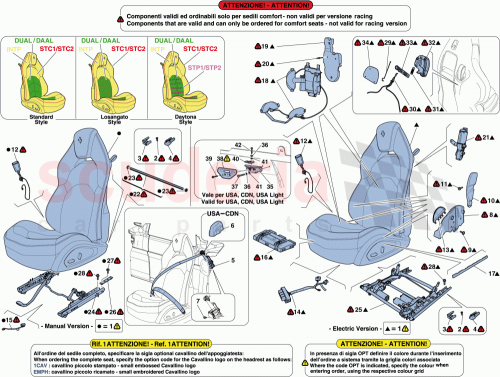 Part Diagram for Ferrari 83564000