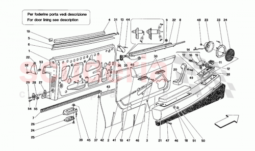 Part Diagram for Ferrari 63058600