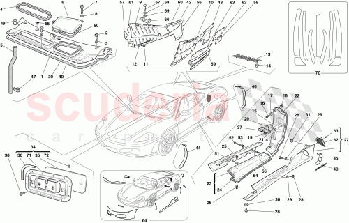 Part Diagram for Ferrari 69404200