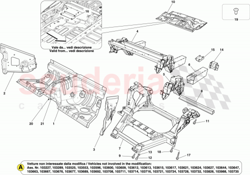 Part Diagram for Ferrari 284930