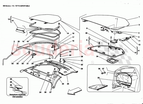 Part Diagram for Ferrari 65738400