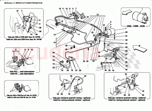Part Diagram for Ferrari 239478
