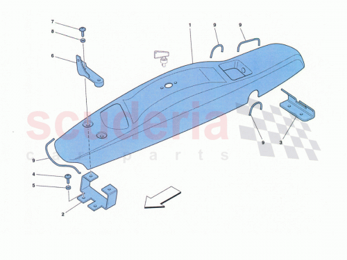 Part Diagram for Ferrari 83698300