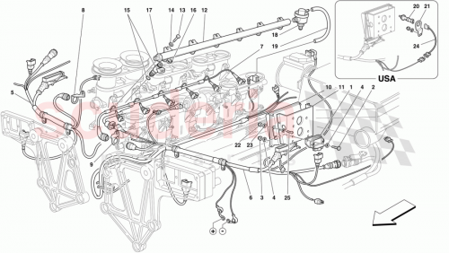 Part Diagram for Ferrari 163132