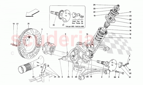 Part Diagram for Ferrari 153730