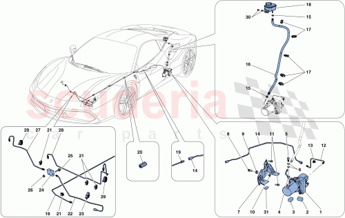 Part Diagram for Ferrari 255047