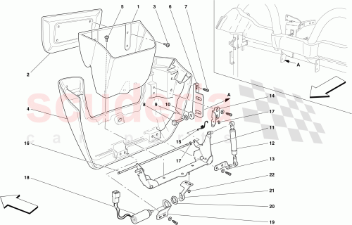 Part Diagram for Ferrari 65797900