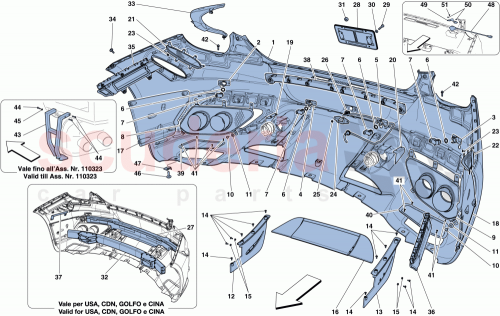 Part Diagram for Ferrari 84688200