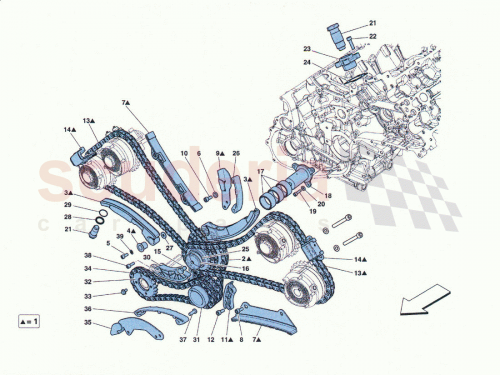 Part Diagram for Ferrari 249844
