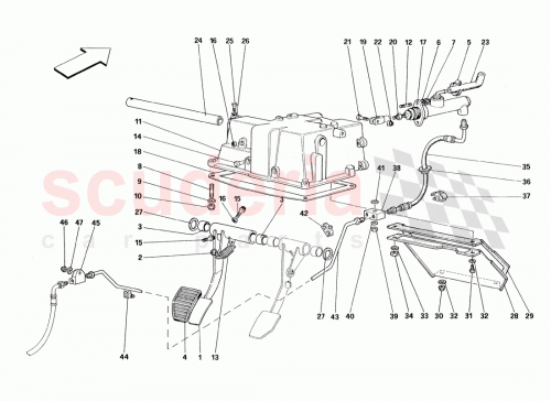 Part Diagram for Ferrari 134903
