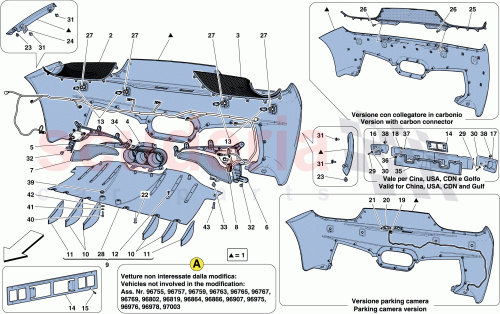 Part Diagram for Ferrari 81372910