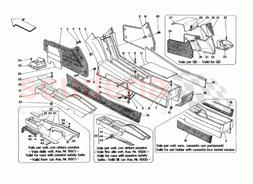 Part Diagram for Ferrari 635827