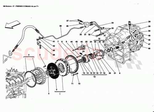 Part Diagram for Ferrari 234953