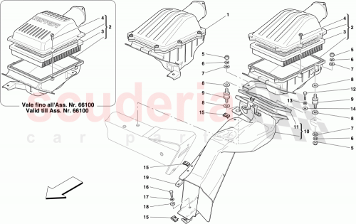 Part Diagram for Ferrari 235546