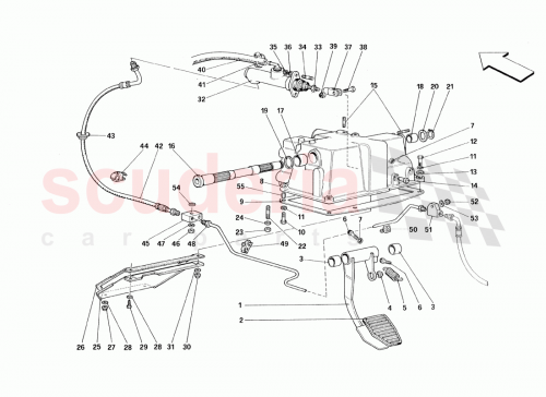 Part Diagram for Ferrari 240774