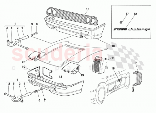 Part Diagram for Ferrari 64760200