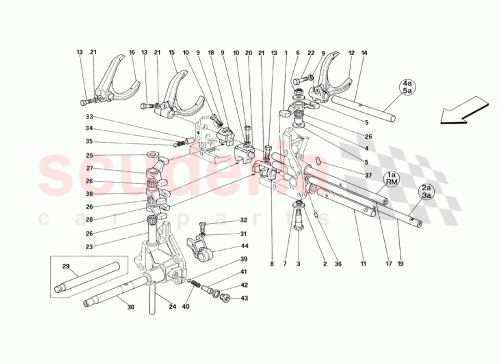 Part Diagram for Ferrari 101612