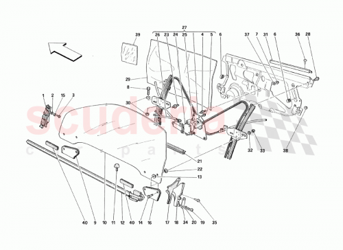 Part Diagram for Ferrari 62106600
