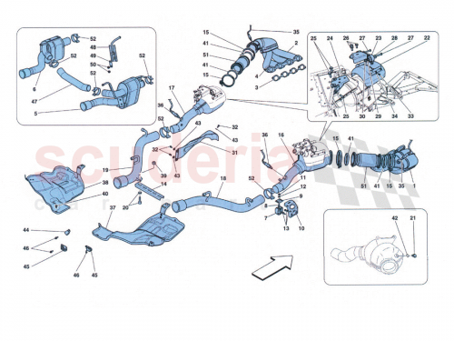 Part Diagram for Ferrari 275056
