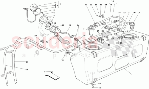 Part Diagram for Ferrari 193703