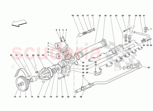 Part Diagram for Ferrari 149279