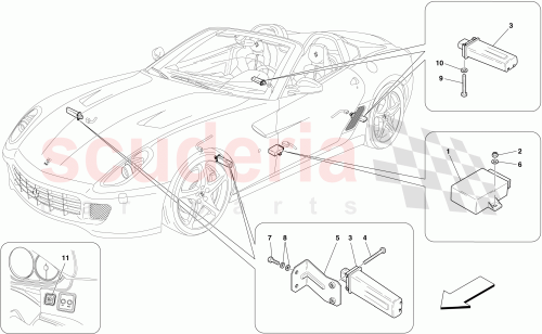 Part Diagram for Ferrari 224563