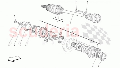 Part Diagram for Ferrari 158278