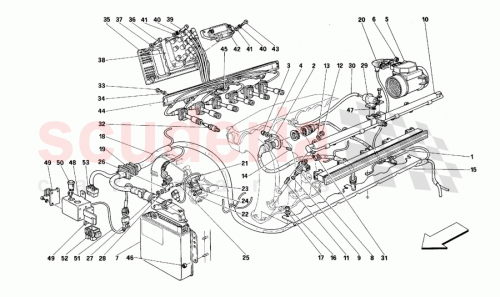 Part Diagram for Ferrari 160079