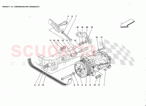 Part Diagram for Ferrari 178283