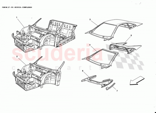 Part Diagram for Ferrari 64966000