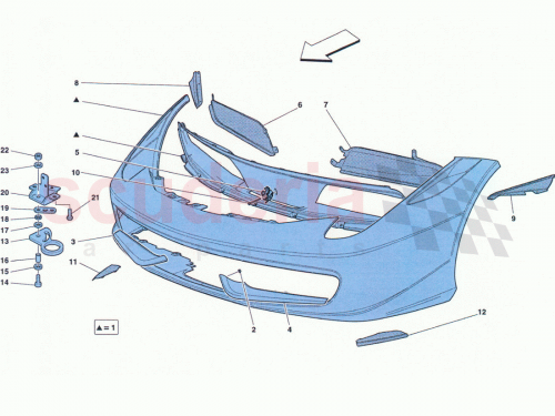 Part Diagram for Ferrari 81761910