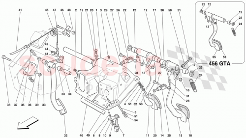 Part Diagram for Ferrari 156126