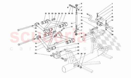 Part Diagram for Ferrari 192280