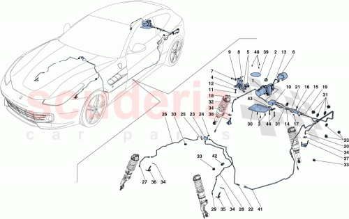 Part Diagram for Ferrari 330723