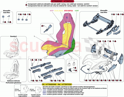 Part Diagram for Ferrari 86772700