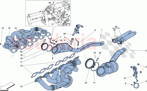 Part Diagram for Ferrari 320686