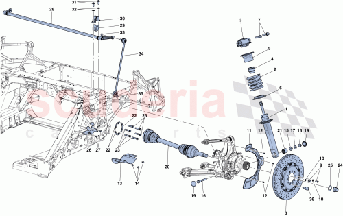 Part Diagram for Ferrari 293648
