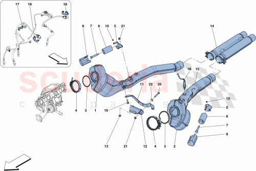 Part Diagram for Ferrari 342173